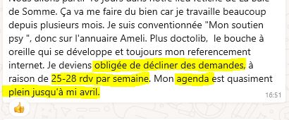 Témoignage sophrologue